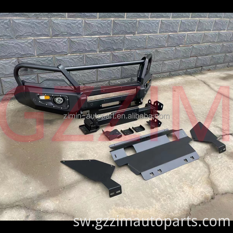 Baa ya mbele ya chuma cha pua kwa Fortuner 2016+